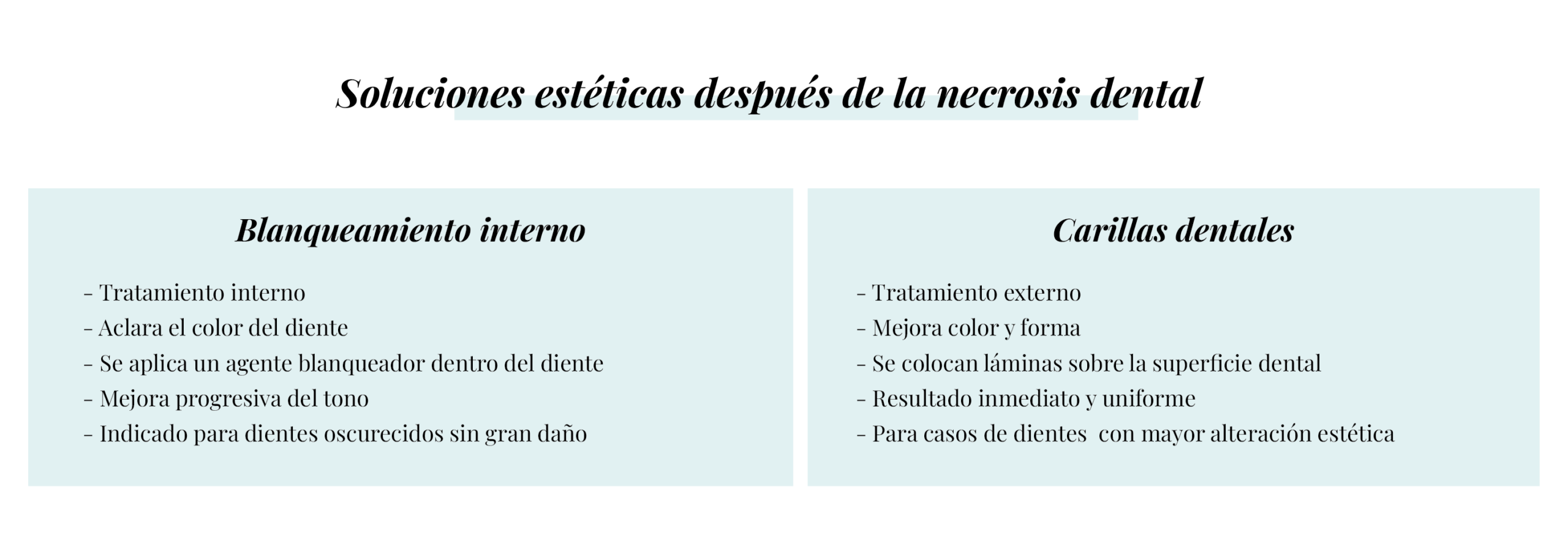 soluciones esteticas despues de la necrosis dental dentisana clinica dental en ruzafa valencia